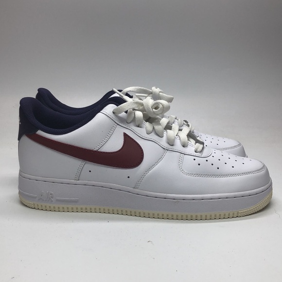 air forces white blue and red